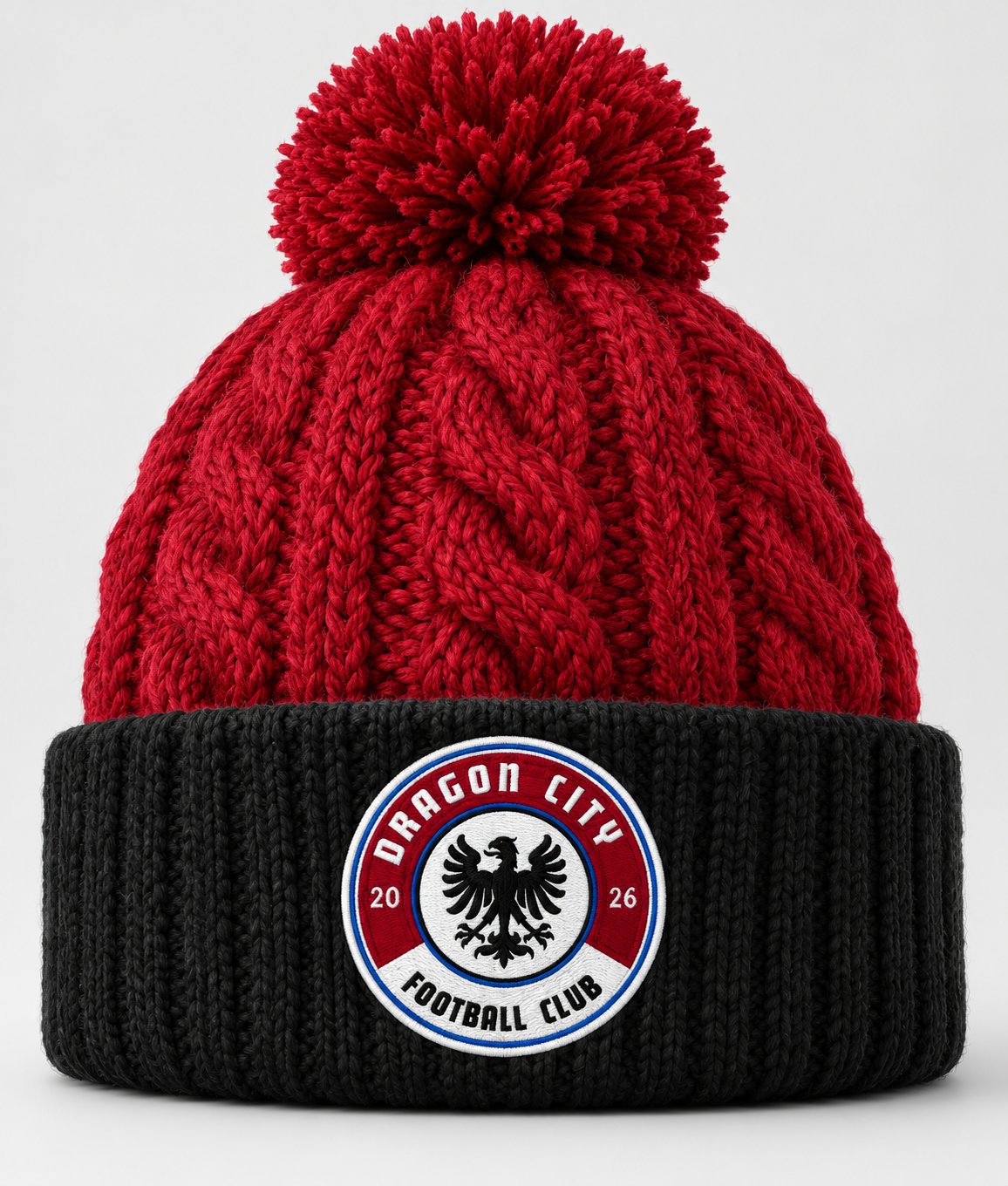 Dragon City FC Pom-Pom Woolly Hat product image