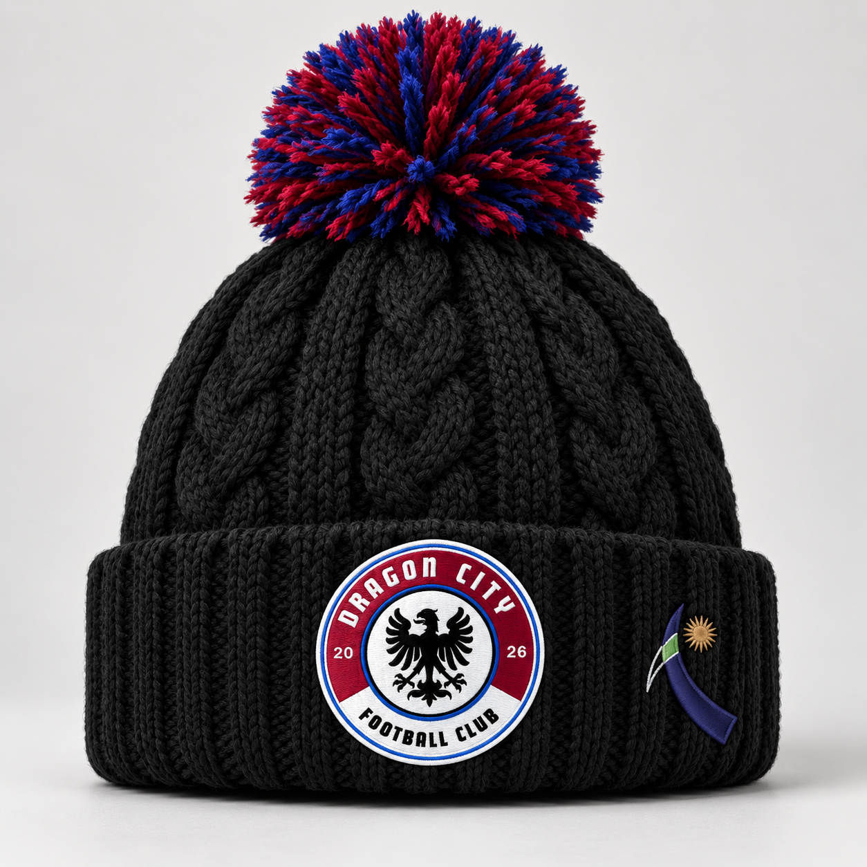 Jambo × Dragon City FC Pom-Pom Woolly Hat product image