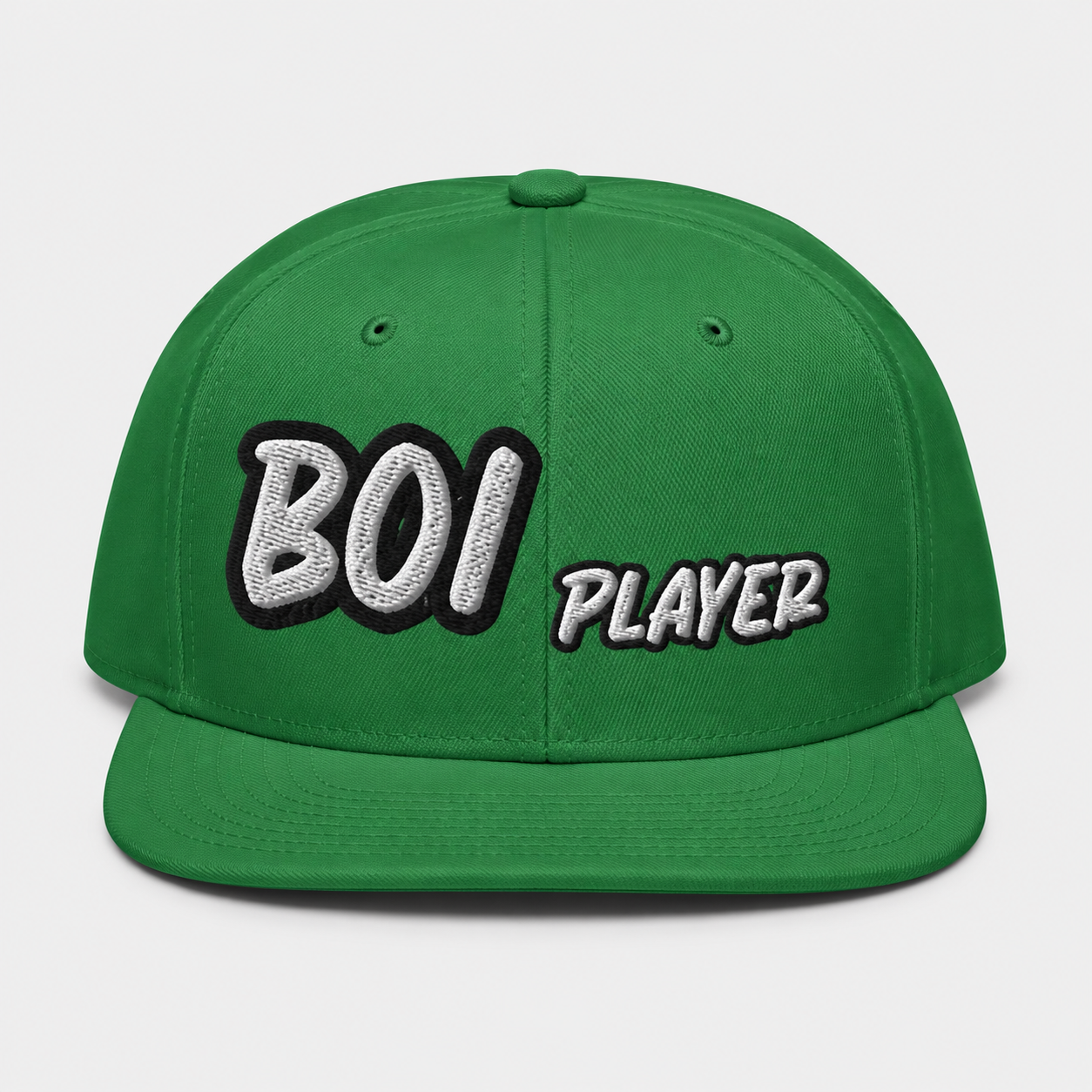 Boi Player Green Snapback product image