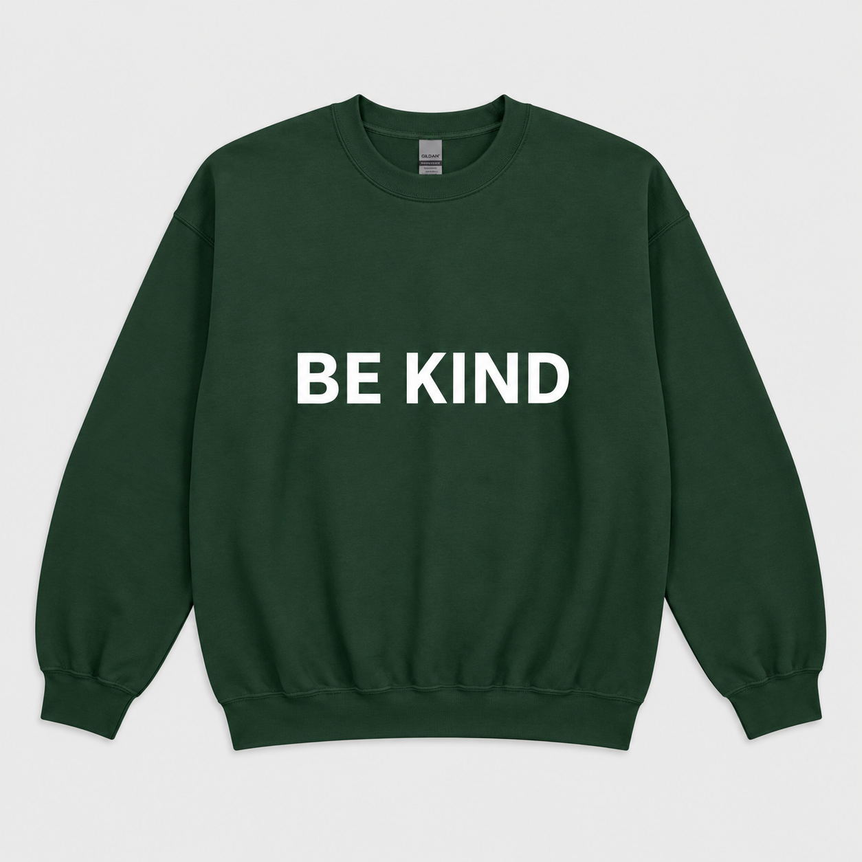 Be Kind Green Sweatshirt product image