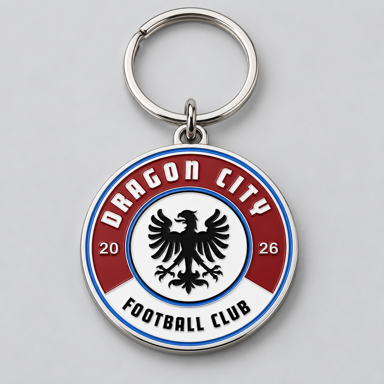 Dragon City FC Crest Keychain product image